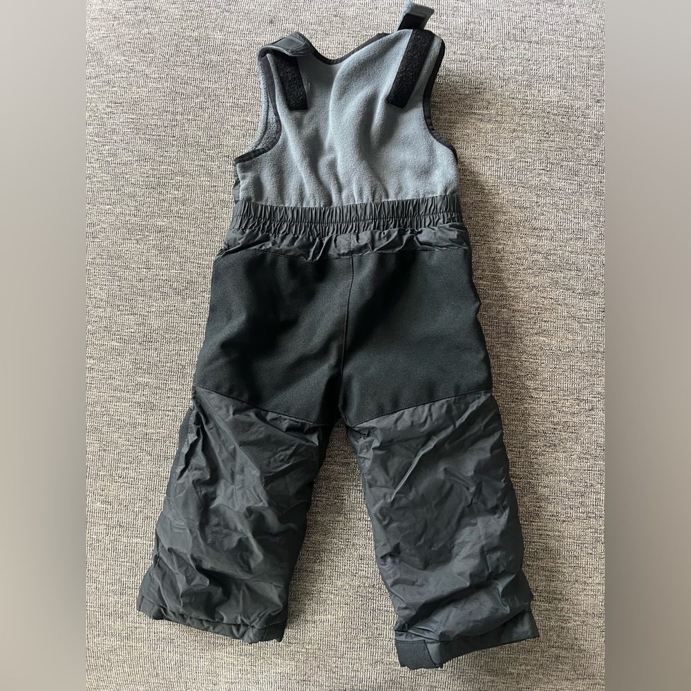 Columbia Black Kids Snow Overalls - Picture 2 of 3